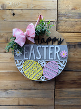 Load image into Gallery viewer, Happy Easter Egg Door Hanger