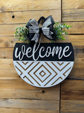 Load image into Gallery viewer, Geometric Welcome Door Hanger