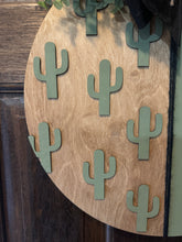 Load image into Gallery viewer, 8 Howdy Cactus Door Hanger