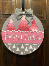 Load image into Gallery viewer, Merry Christmas Pink Trees