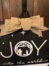 Load image into Gallery viewer, Joy To The World  Door Hanger