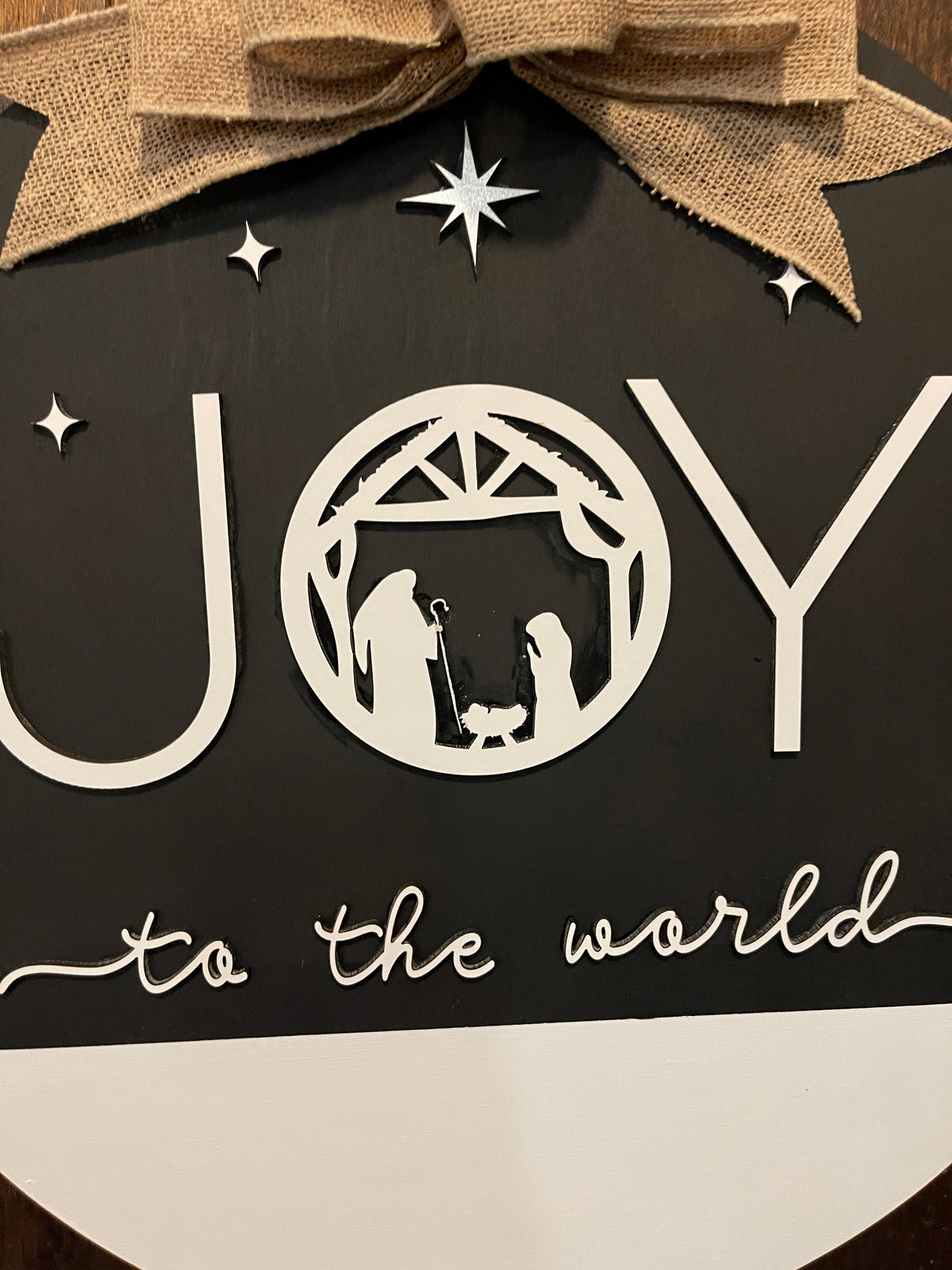 Joy To The World Door Hanger