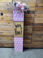 Load image into Gallery viewer, Hey Boo! Pink With White Ghost.  Local Pick Up Only