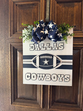 Load image into Gallery viewer, Dallas Cowboys Door Hanger