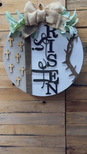 Load and play video in Gallery viewer, He Is RIsen Door Hanger