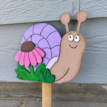 Load image into Gallery viewer, Snail and Flowers Trio