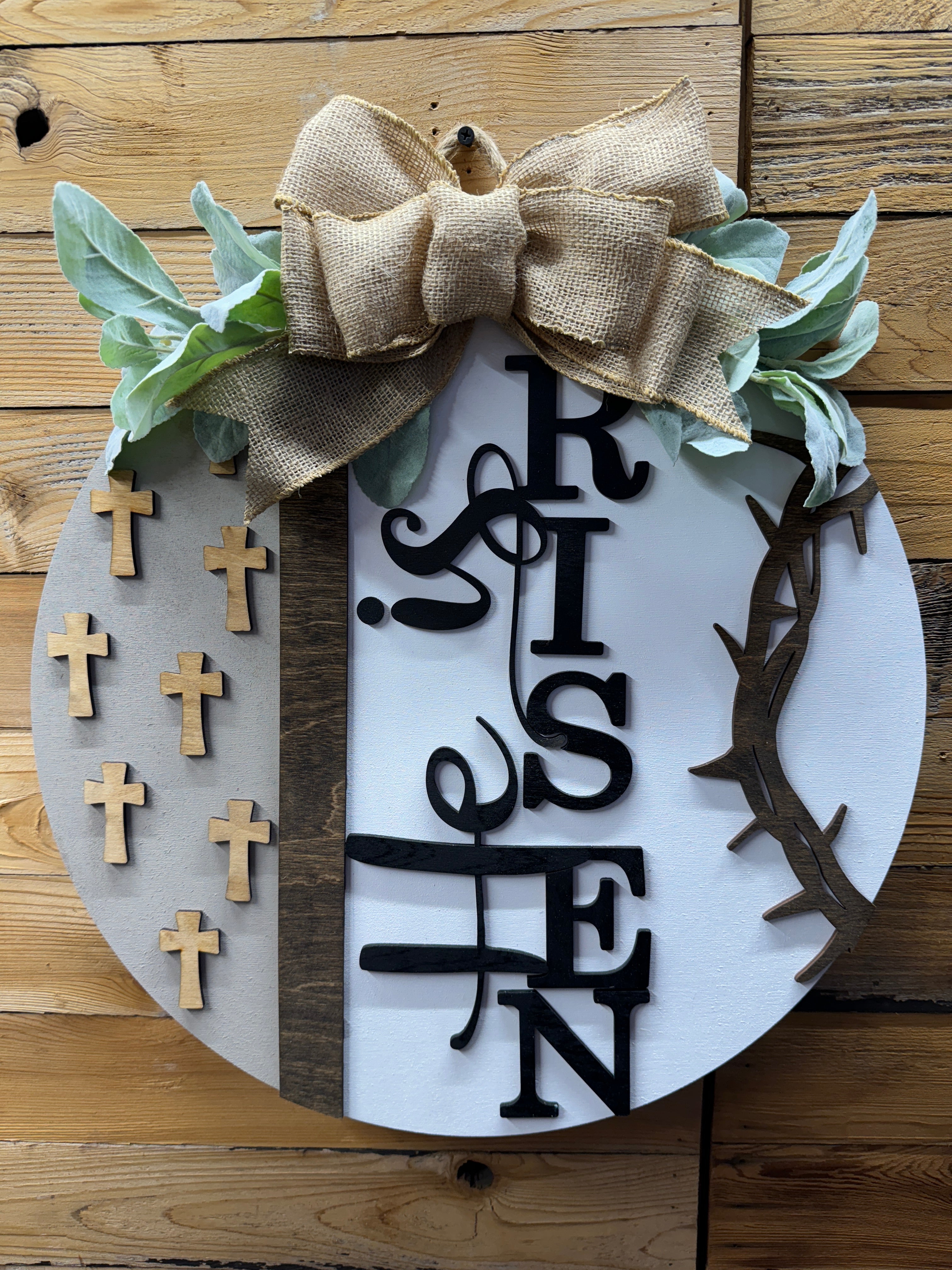 He Is RIsen Door Hanger