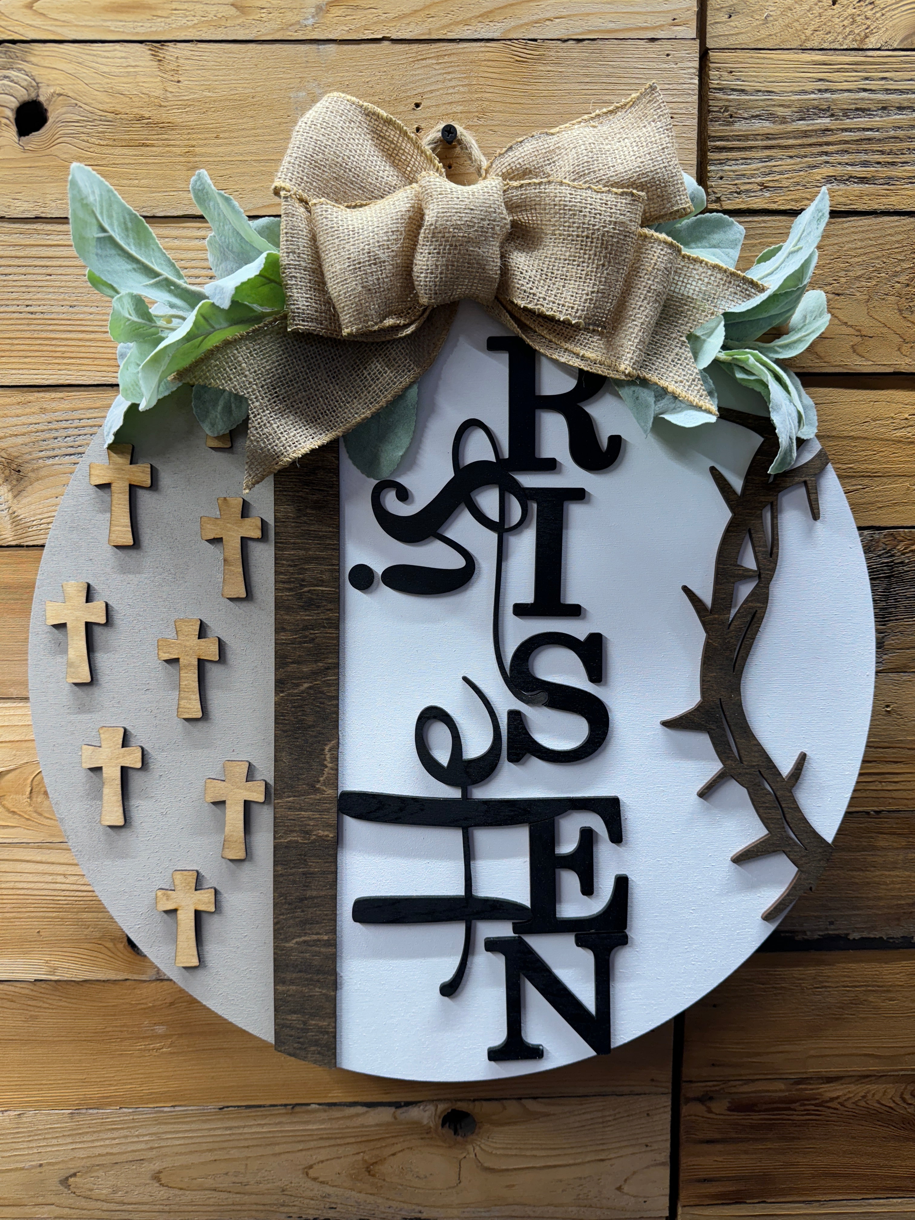 He Is RIsen Door Hanger