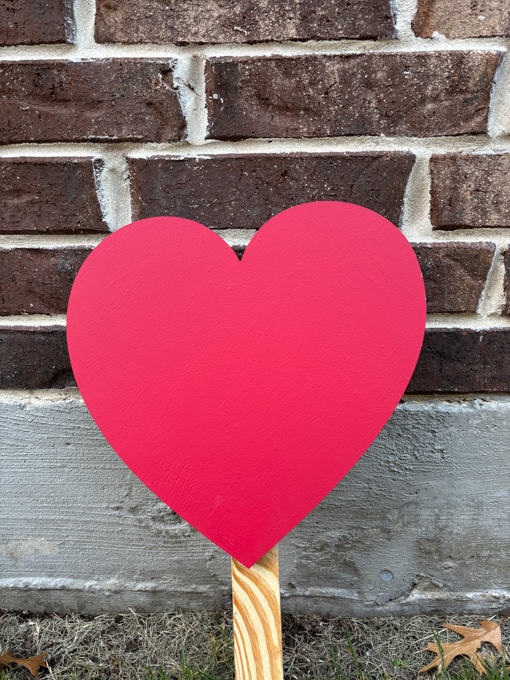 Be Mine Valentine's Day Yard Art Trio