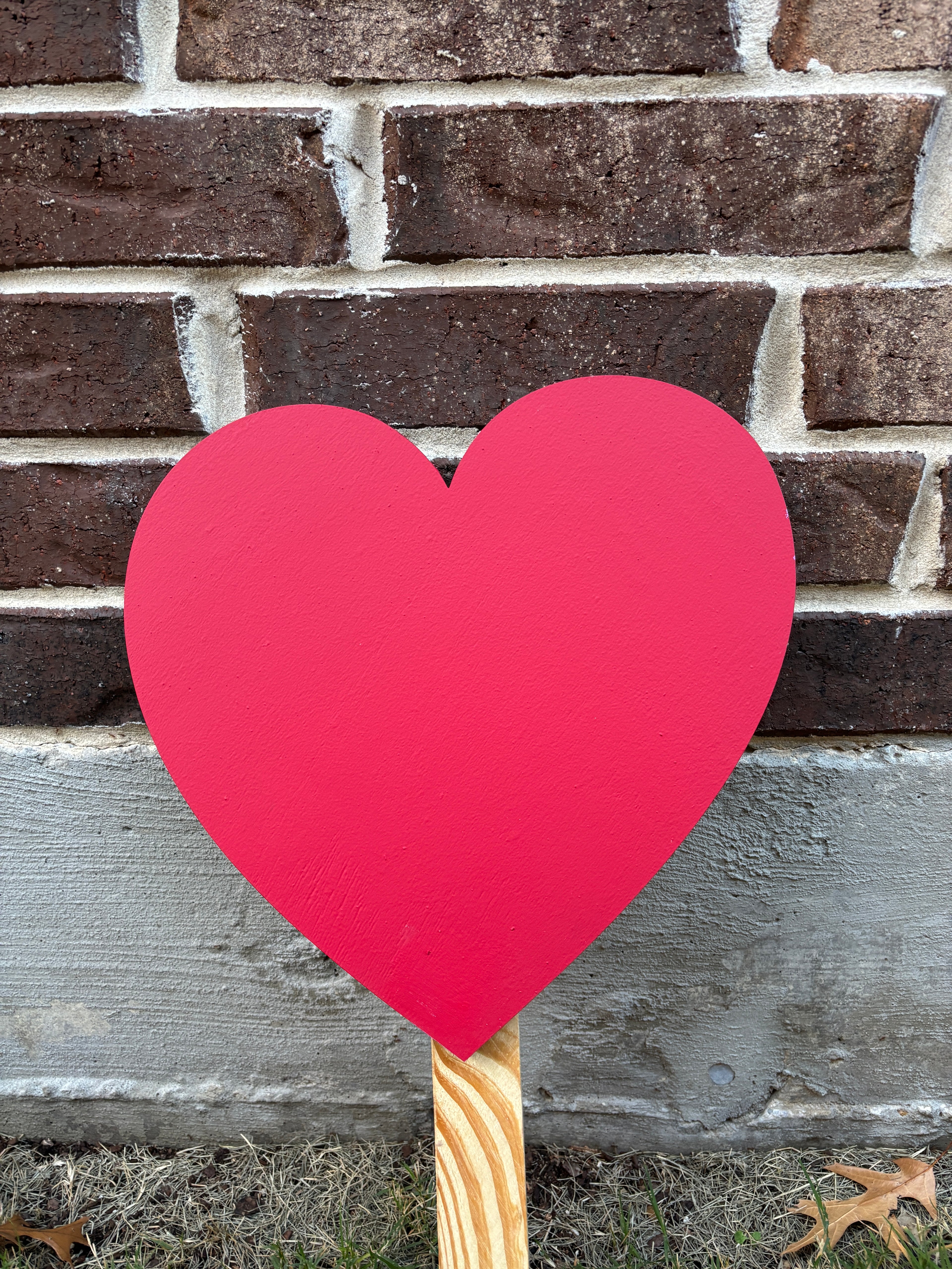 Be Mine Valentine's Day Yard Art Trio