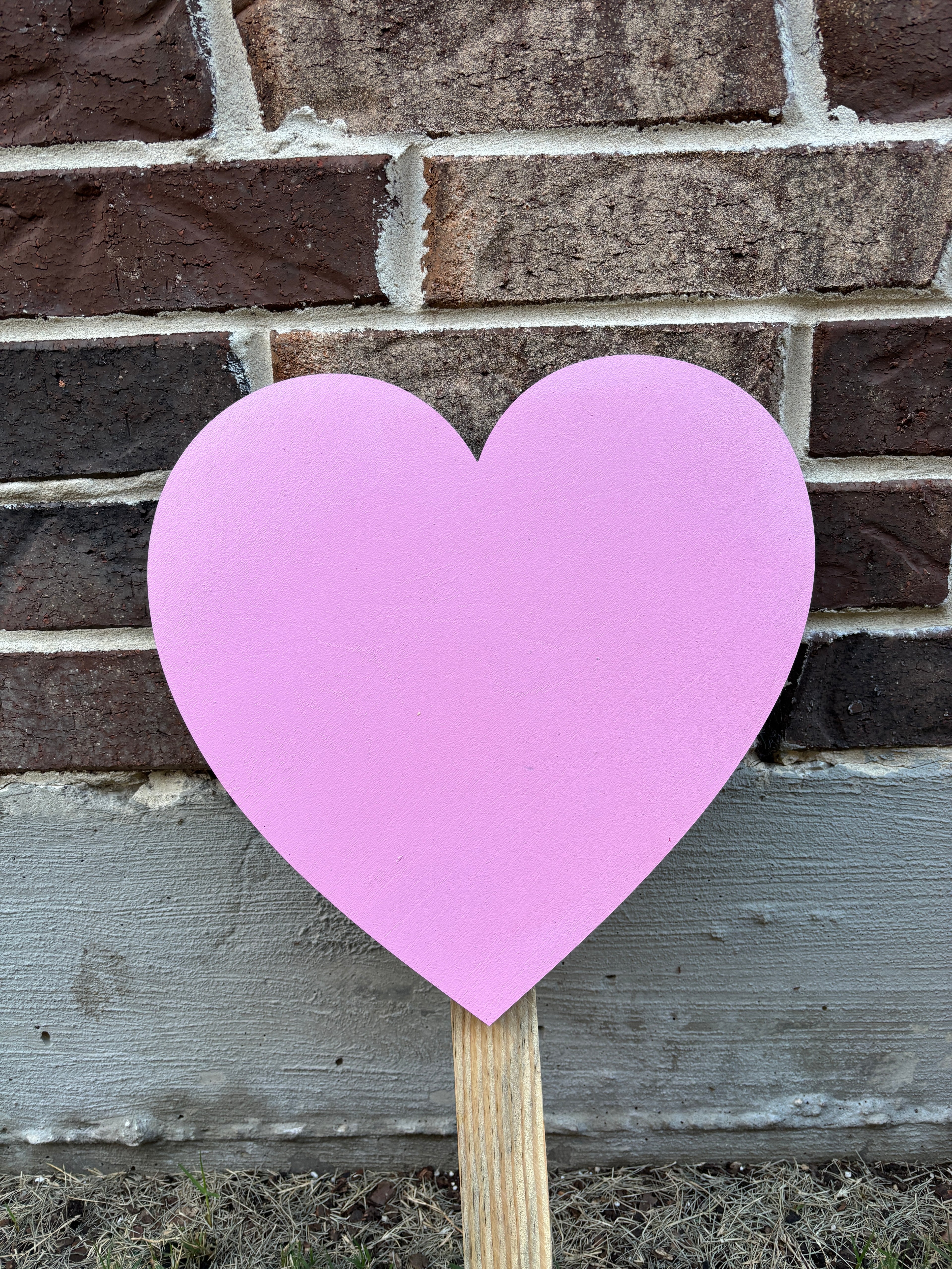 Be Mine Valentine's Day Yard Art Trio