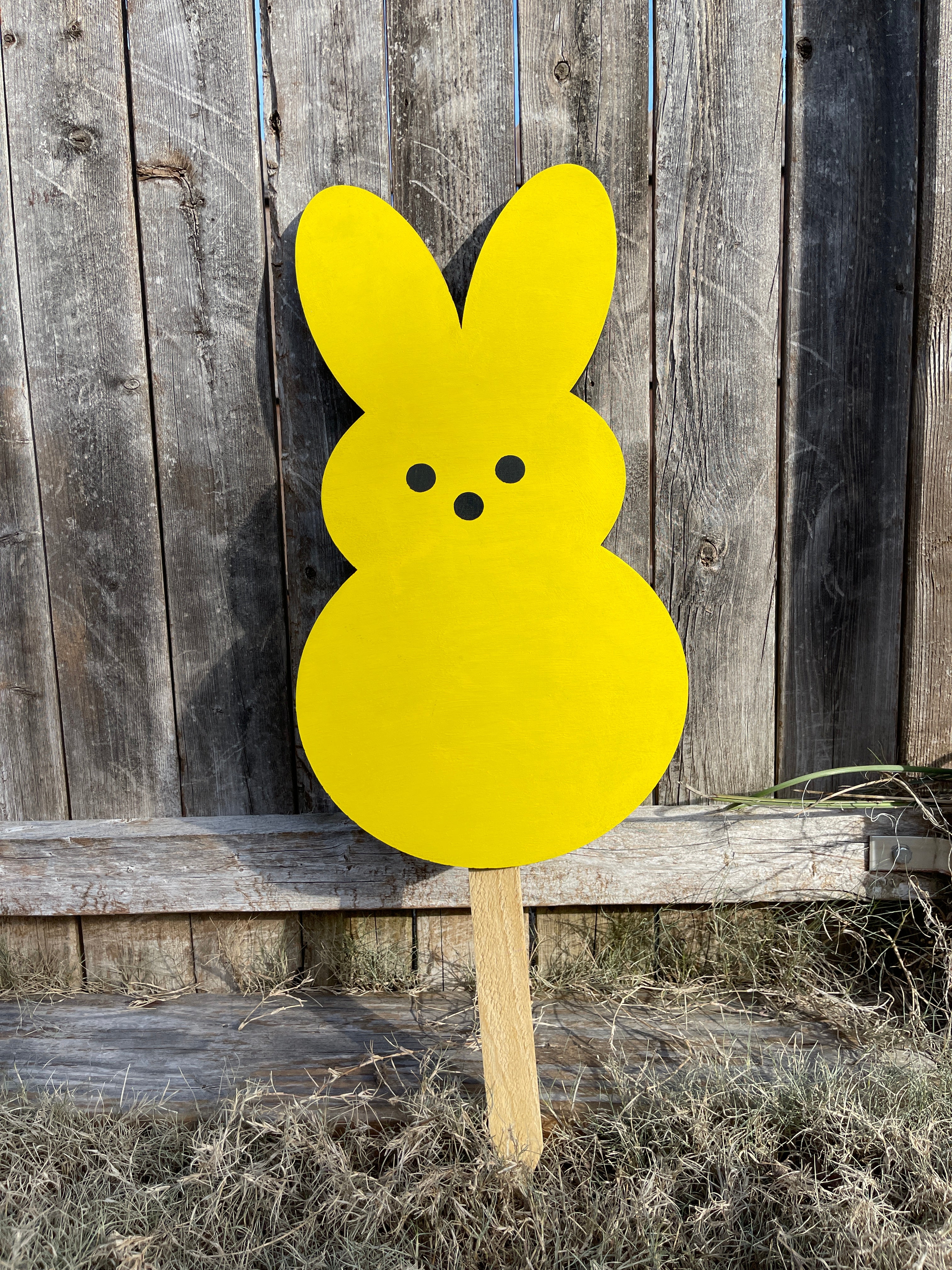 5 Piece Easter Peep Yard Art Set