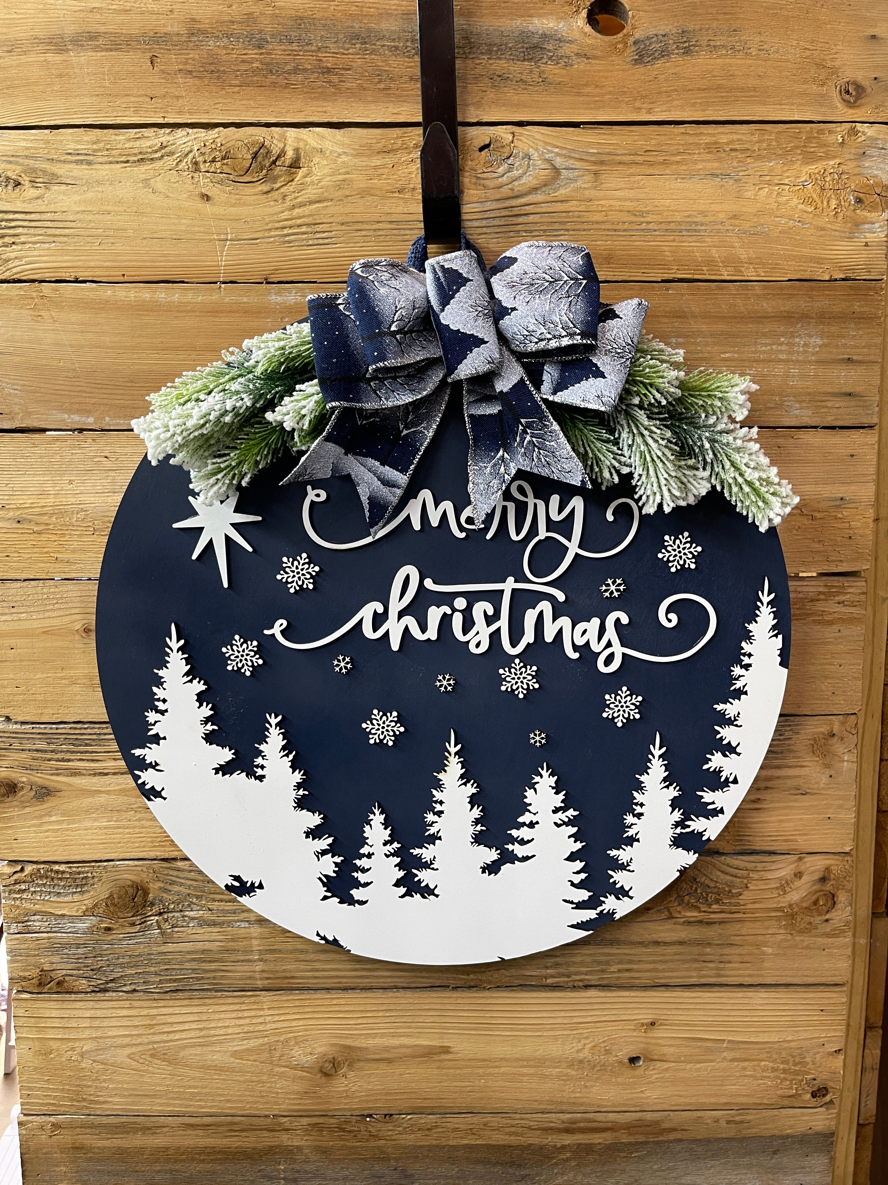 Merry Christmas Door Hanger