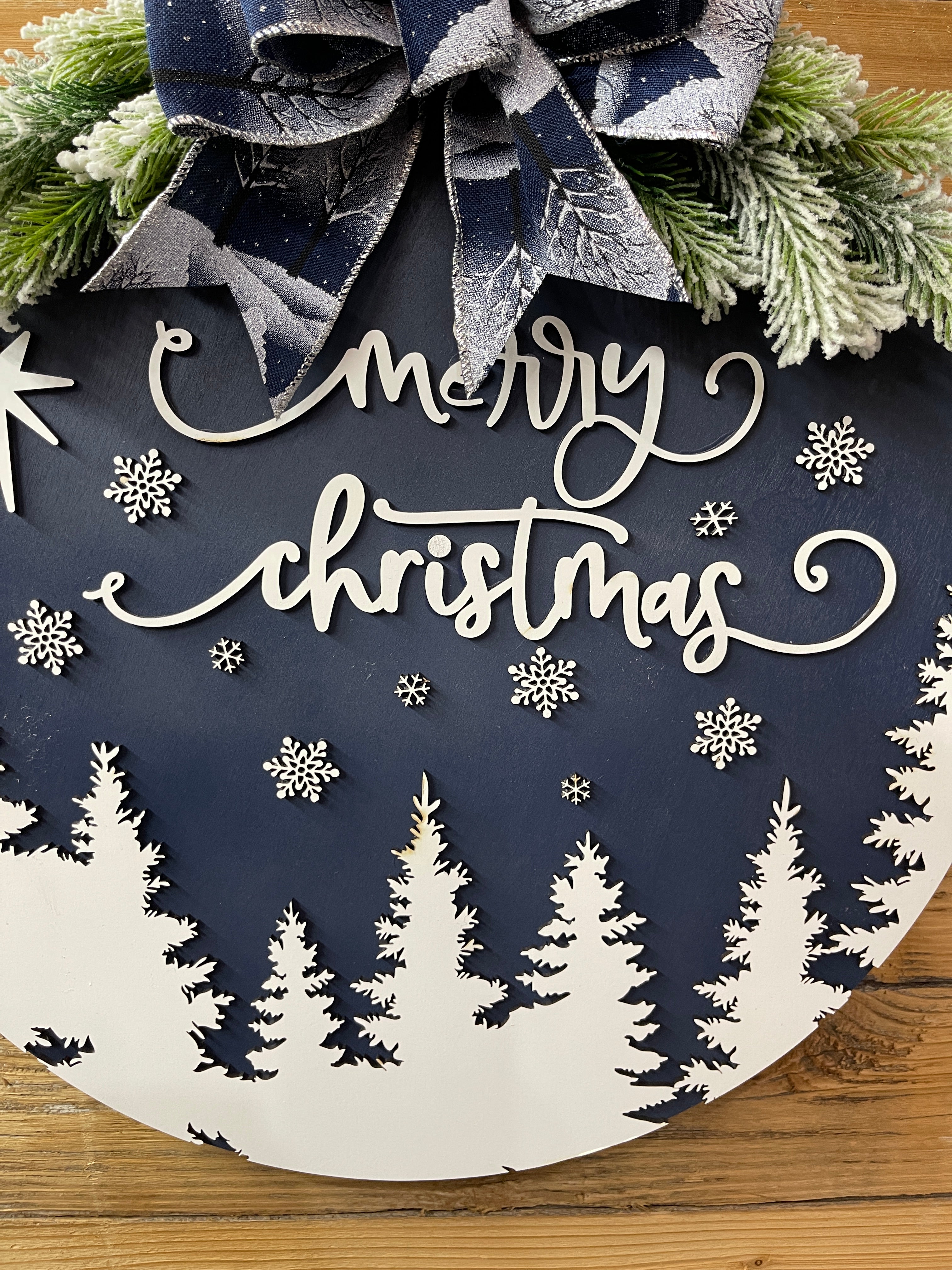 Merry Christmas Door Hanger