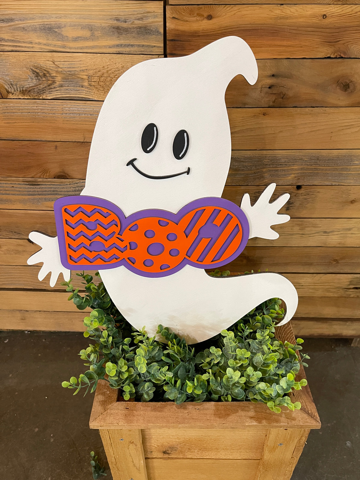 Boo Ghost Yard Art