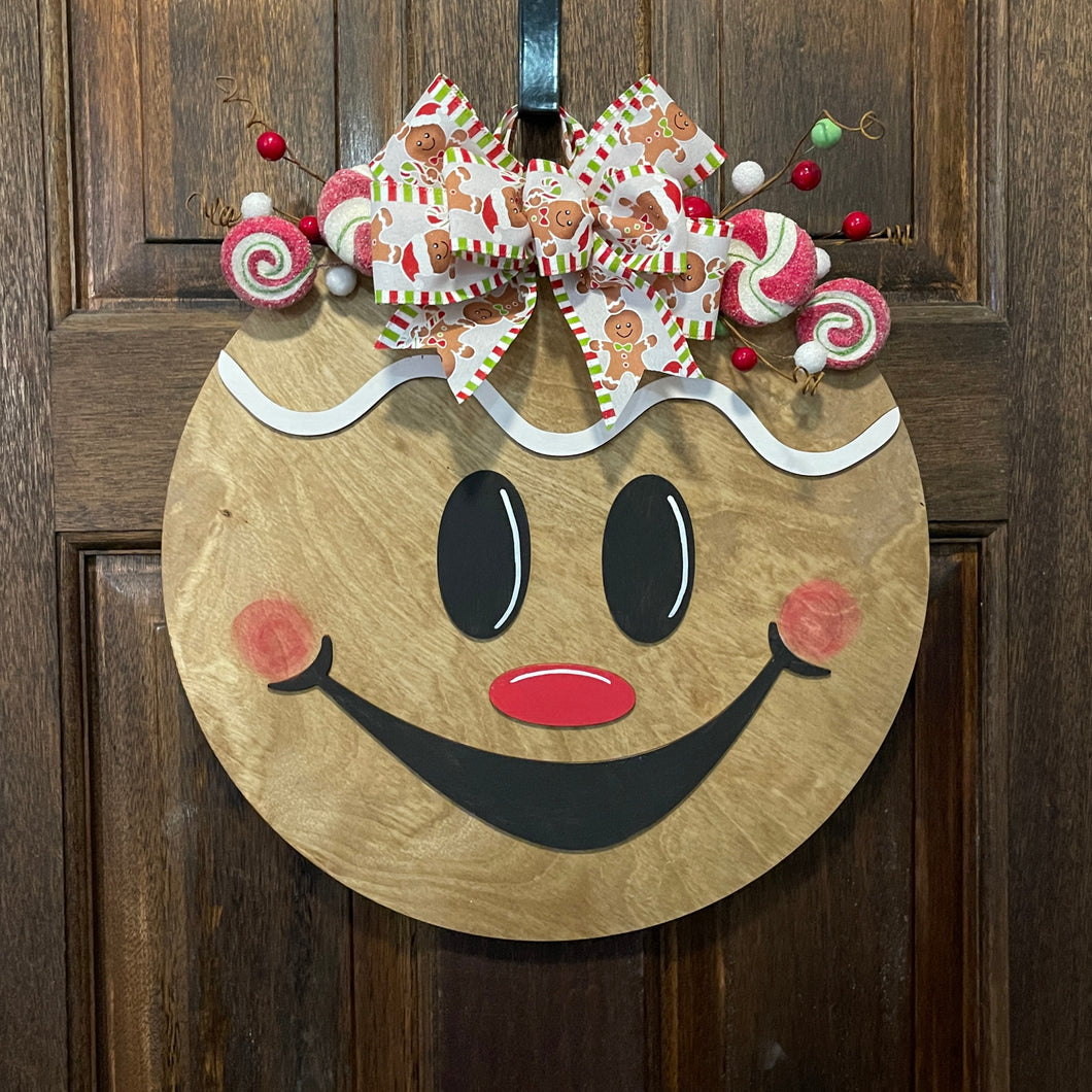 GIngerbread Door Hanger