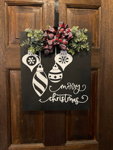 Load image into Gallery viewer, Merry Christmas ornaments Door Hanger
