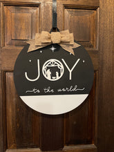 Load image into Gallery viewer, Joy To The World  Door Hanger
