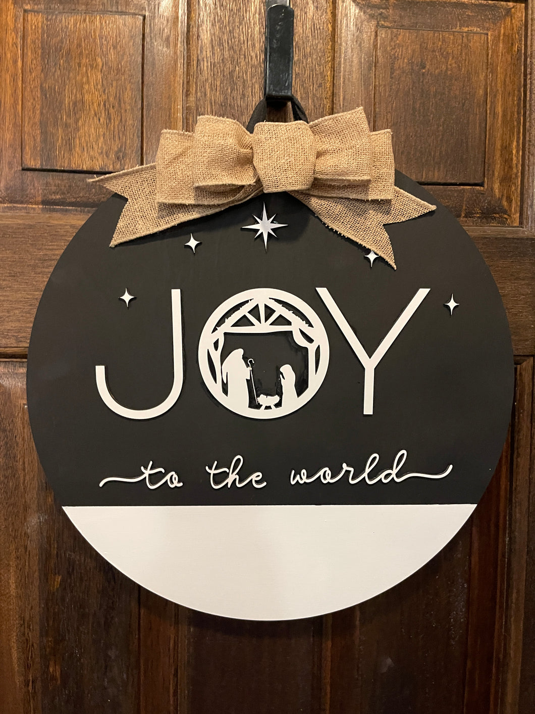 Joy To The World  Door Hanger