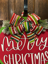 Load image into Gallery viewer, Festive Merry Christmas Door Hanger
