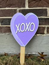 Load image into Gallery viewer, Valentines Conversation Heart Yard Art
