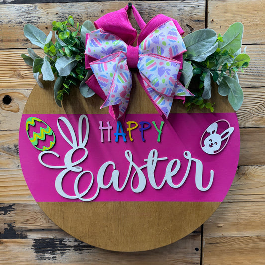 Happy Easter Door Hanger
