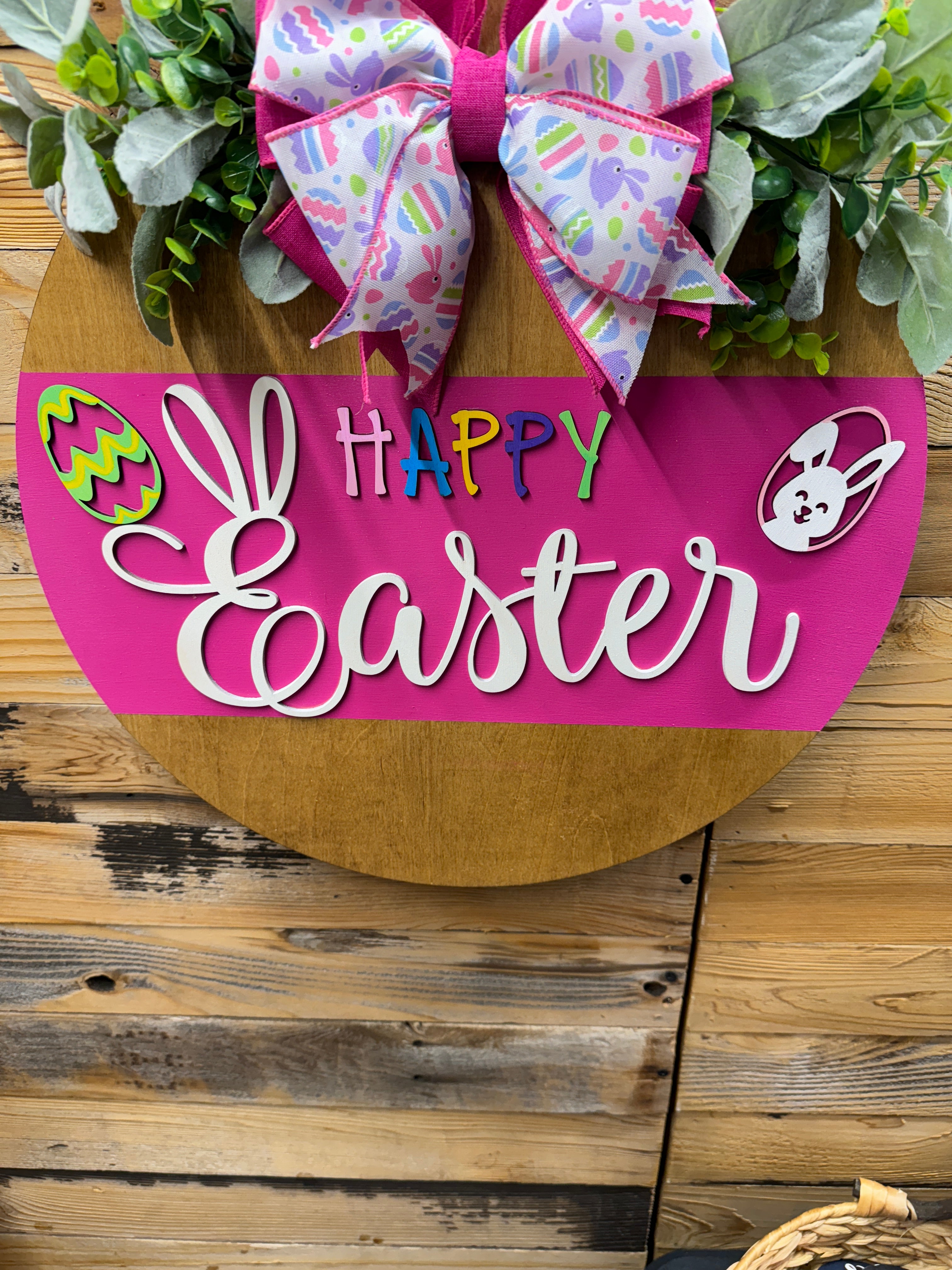 Happy Easter Door Hanger