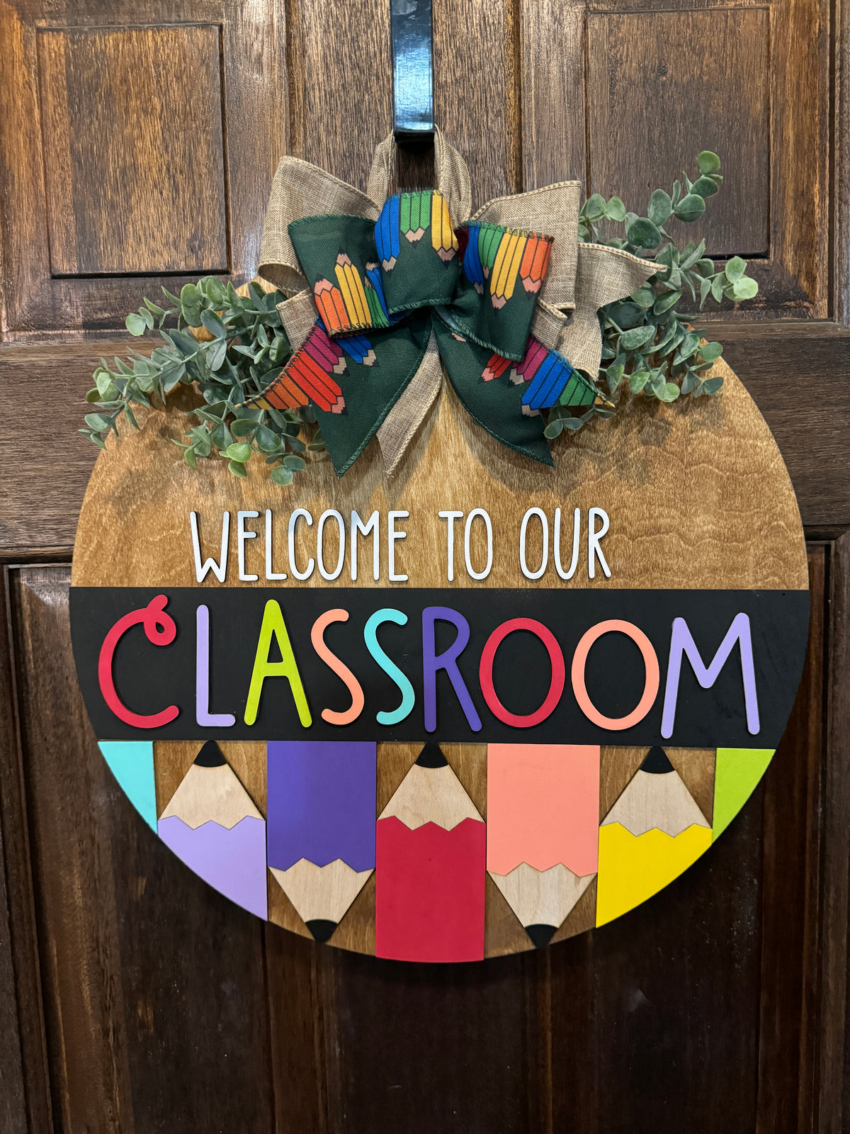 Welcome To Our Classroom Door Hanger