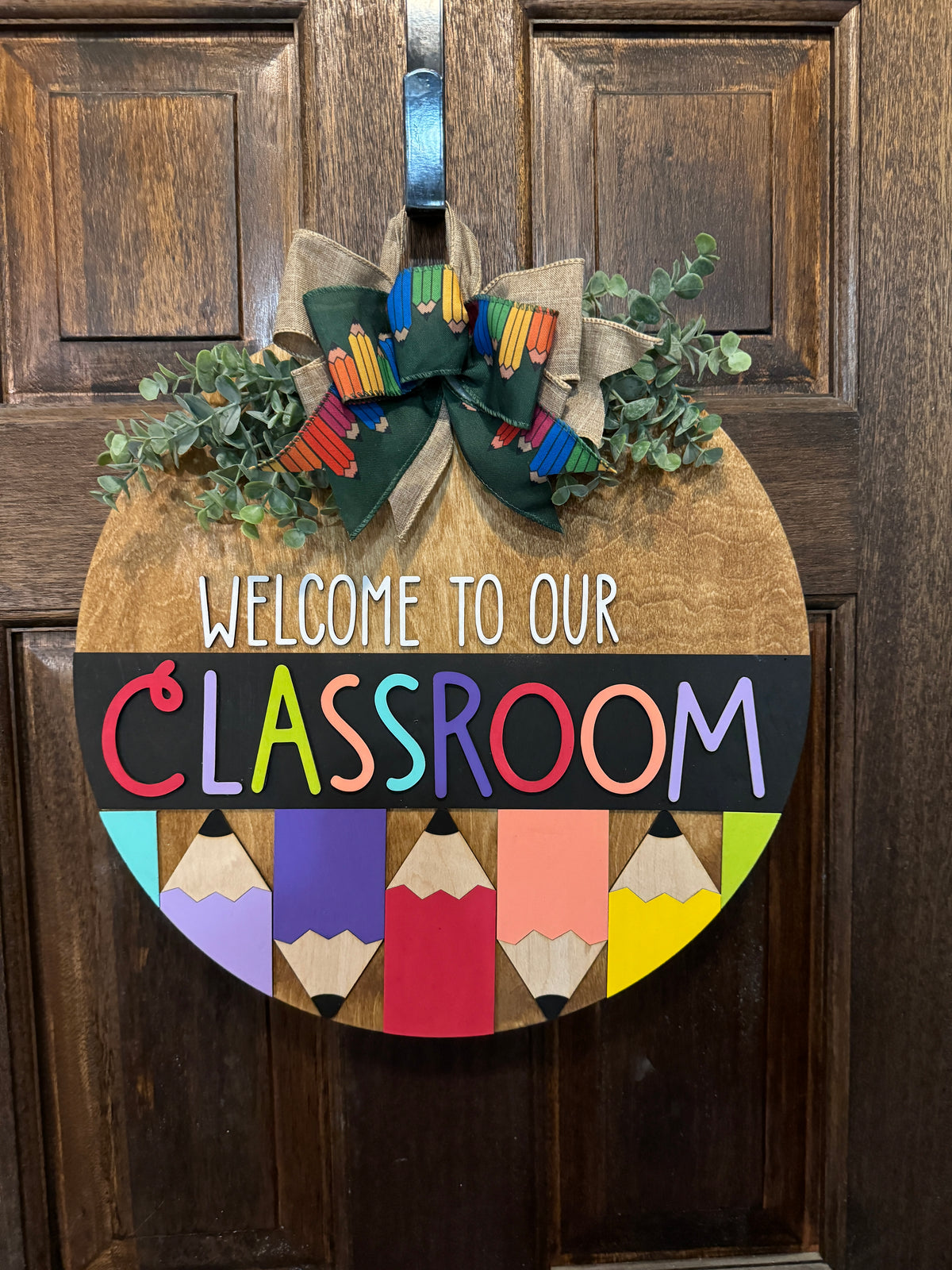 Welcome To Our Classroom Door Hanger