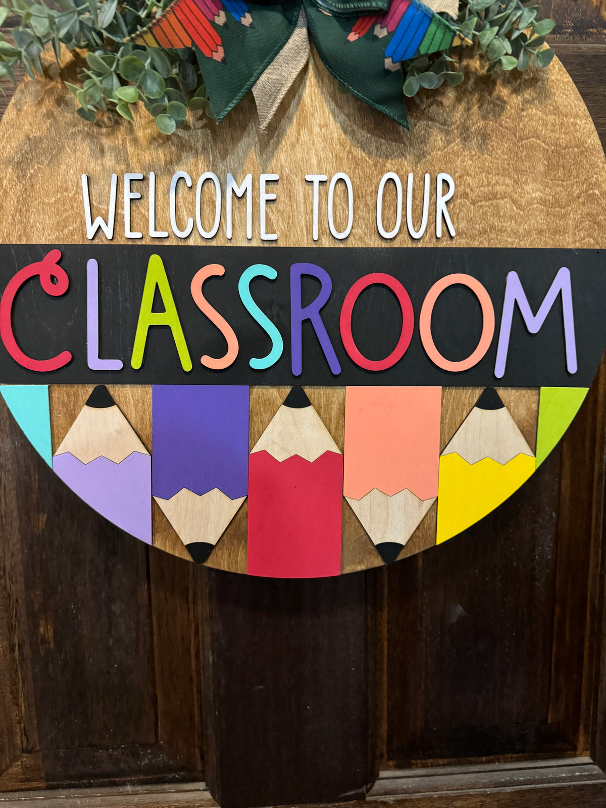 Welcome To Our Classroom Door Hanger