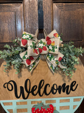 Load image into Gallery viewer, Strawberry Welcome Door Hanger
