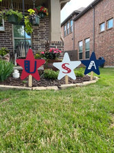 Load image into Gallery viewer, USA Star Yard Art Set
