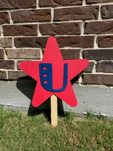 Load image into Gallery viewer, USA Star Yard Art Set
