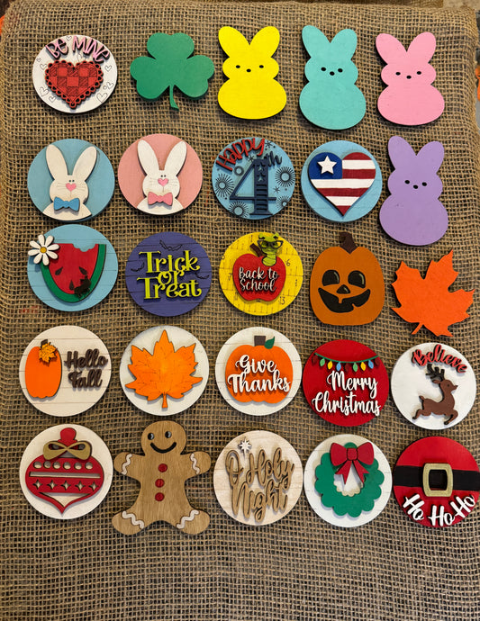 Door Hanger Interchangeable  Pieces