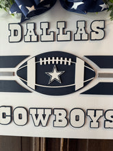 Load image into Gallery viewer, Dallas Cowboys Door Hanger
