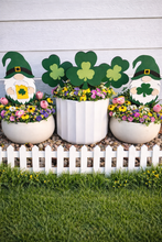 Load image into Gallery viewer, St. Patrick’s Day Gnome Yard Art Set
