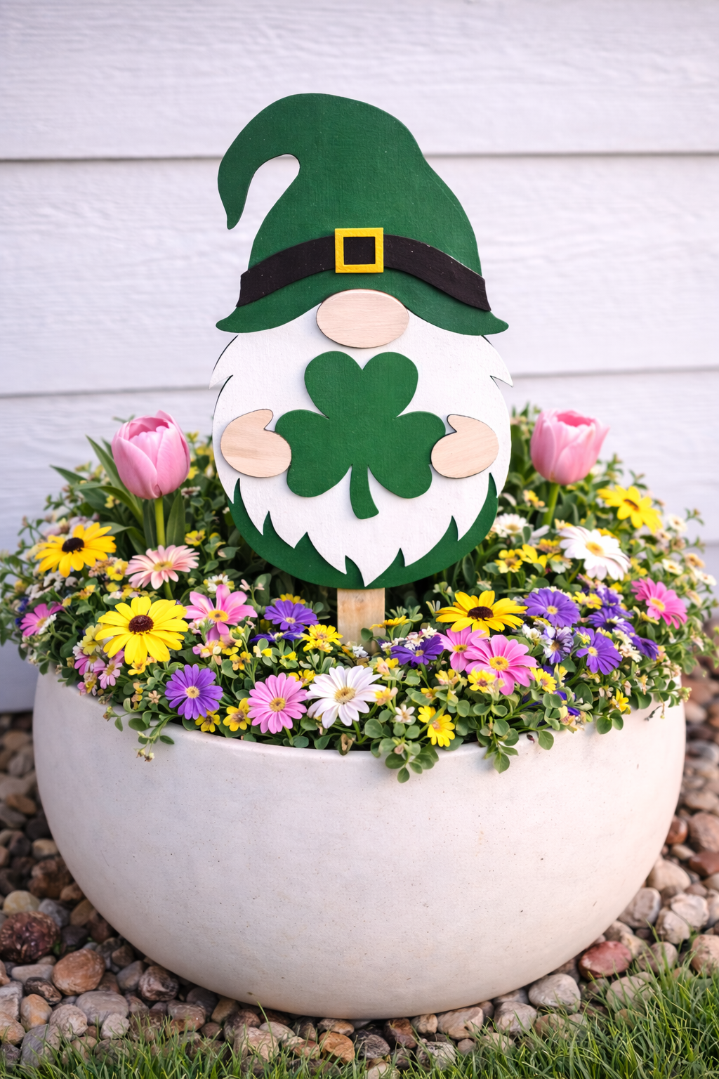 St. Patrick’s Day Gnome Yard Art Set