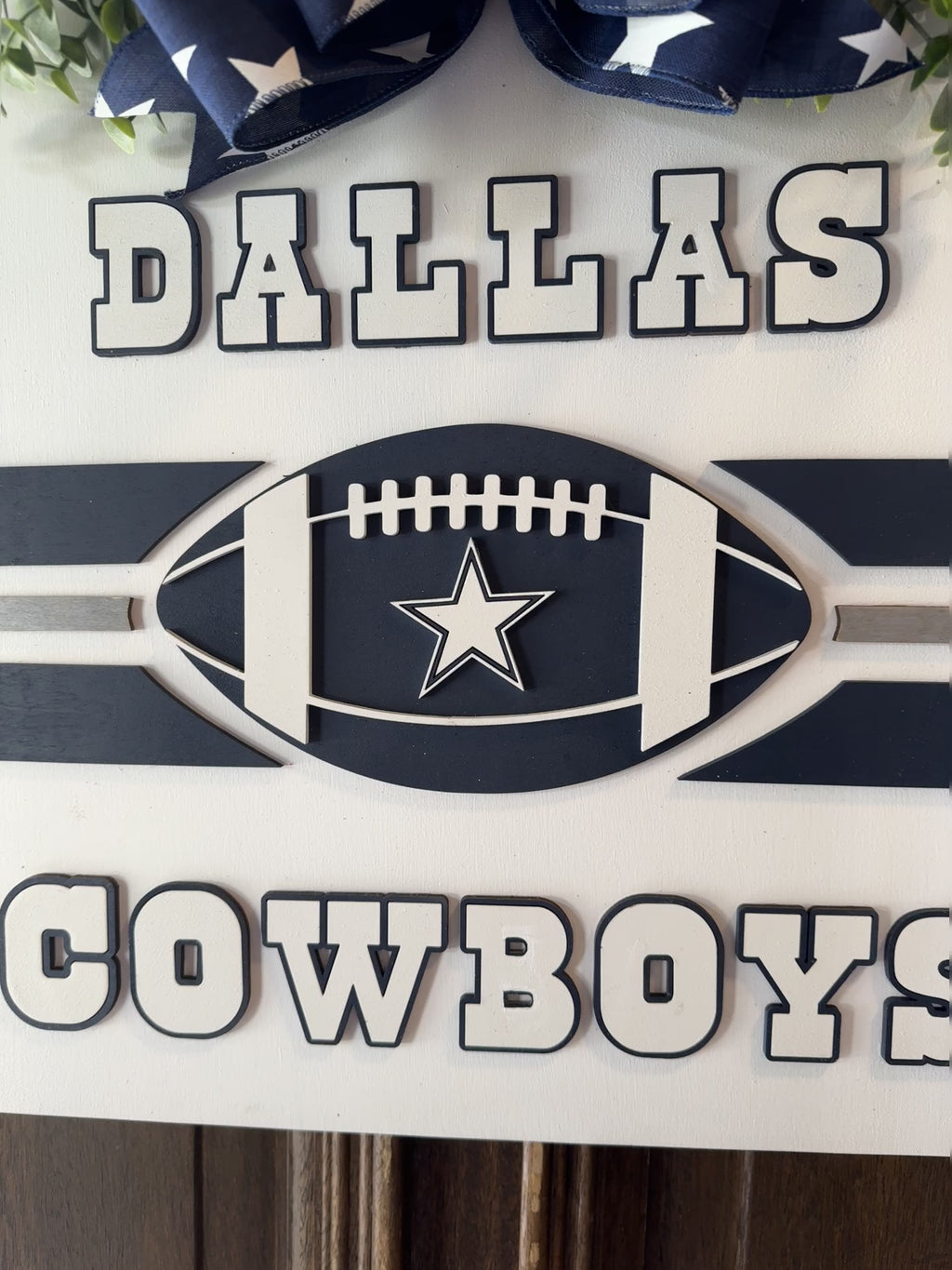 Dallas Cowboys Door Hanger