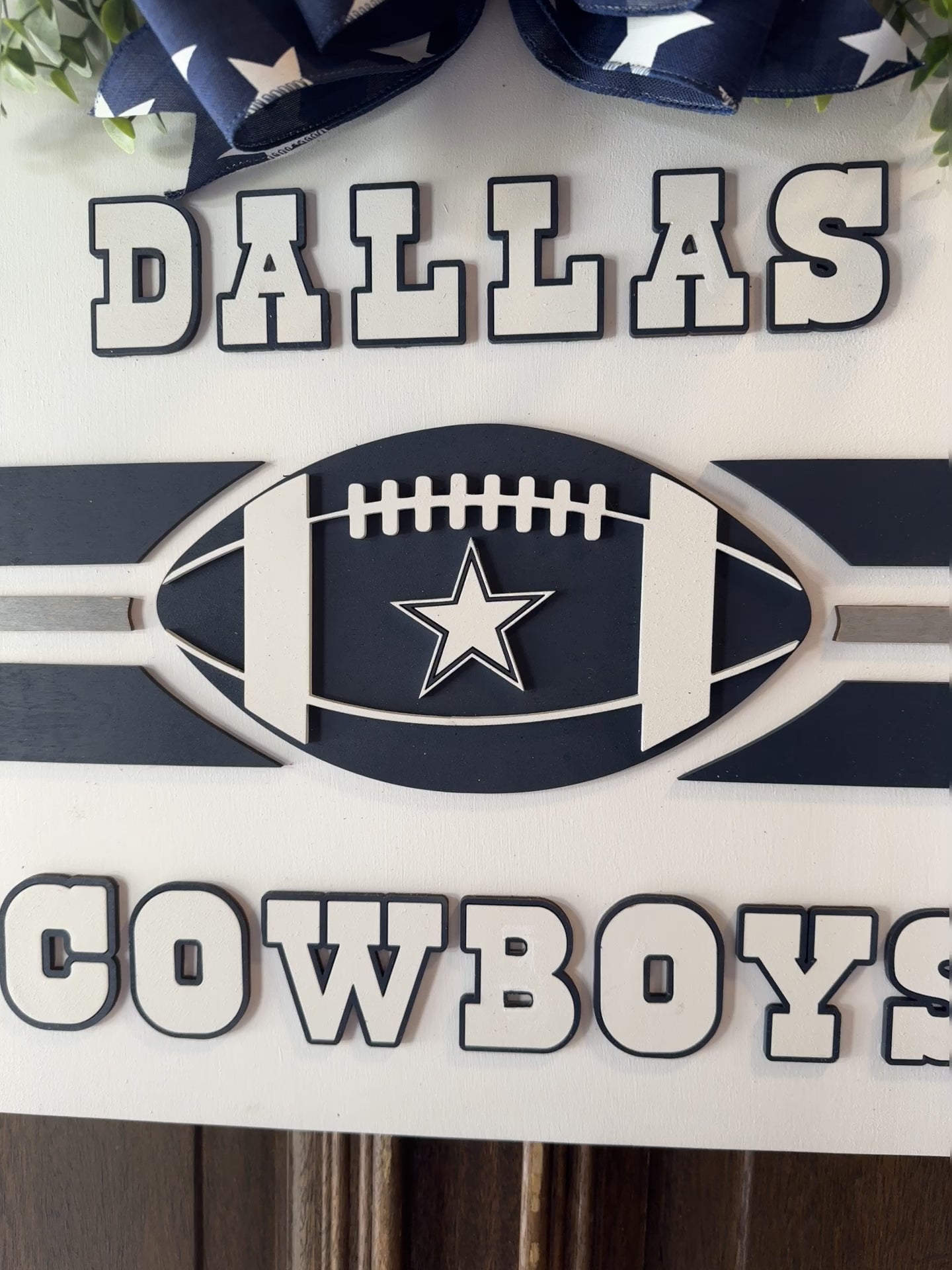 Dallas Cowboys Door Hanger