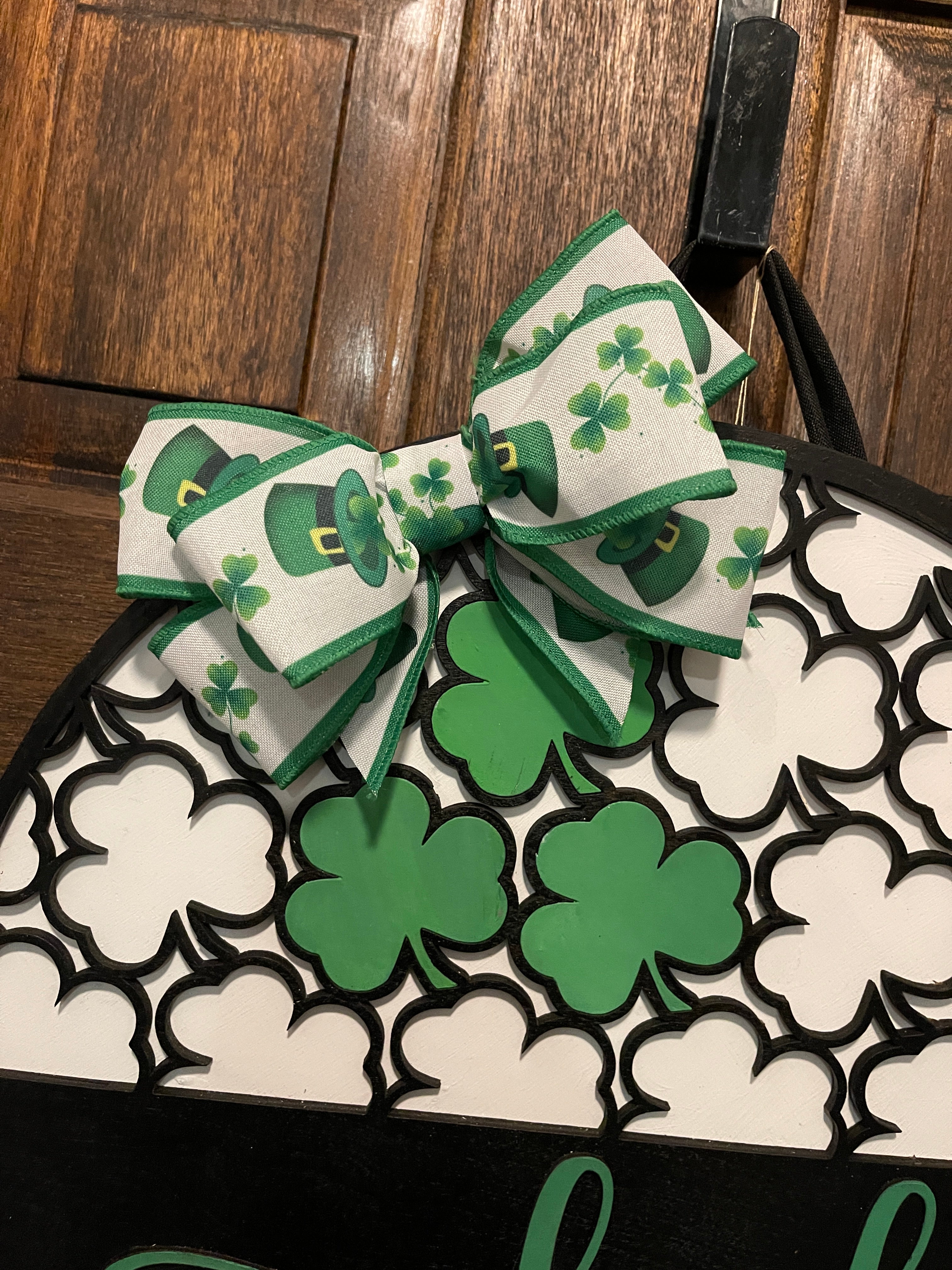 Lucky St. Patrick Day Door Hanger
