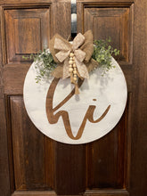 Load image into Gallery viewer, Rustic Hi Door Hanger
