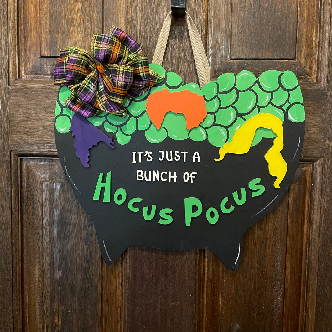 Hocus Pocus Pot Door Hanger